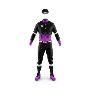 Uniformes de Softbol Transpirables de Talla Grande para Hombre, Ropa Deportiva Antibacteriana de Secado Rápido para Exteriores, Estilo Más Reciente - Product Image 6