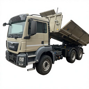 Camion lourd MAN TGS 26.460 6x4 Euro6 2017, benne basculante, moteur diesel, caméra arrière, direction à gauche 360°, capacité 31-40T, automatique 30t - Product Image 1