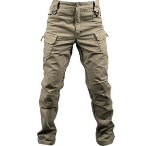 100% coton tissu élastique IX9 ville tactique formel pantalon hommes pantalon mâle décontracté nombreuses poches pantalon - Product Image 4