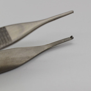 Fórceps de tejido Adson, instrumentos quirúrgicos de acero inoxidable, equipo intraoperatorio de potencia Manual para procedimientos quirúrgicos - Product Image 2