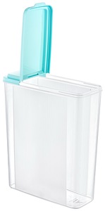 4L container lưu trữ thực phẩm với nắp lật cho nhà bếp đựng thức ăn tổ chức rõ ràng nhựa bin lý tưởng số lượng lớn thực phẩm khô ngũ cốc gạo mì ống - Product Image 3