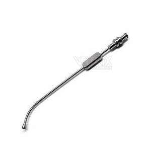 Suministro Directo de Fábrica: Tubo de Succión Médico Reutilizable de Acero Inoxidable Adson de 4mm, 12 Francés - Product Image 4