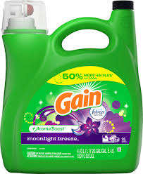 Detergente Líquido para Ropa y Alfombras Gain + Aroma Boost, Aroma Original, Espuma Rica, 80% de Ingredientes Activos, 128 Cargas, 184 Fl - Product Image 3