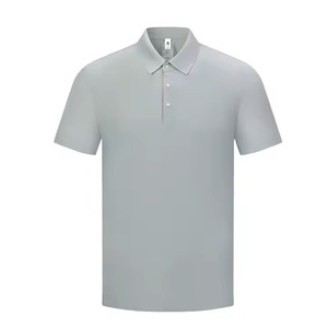 2025 hombres de alta calidad de moda transpirable Formal para camisa Polo diseño personalizado Logo 100% algodón patrón sólido transpirable - Product Image 6