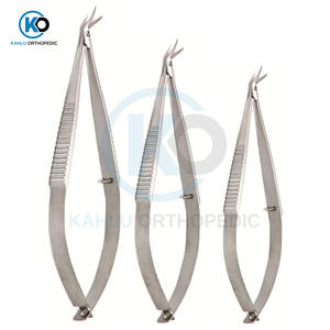 Pakistan New Design Wholesale Factory Price Professional <b>Surgical</b> <b>Instrument</b> Ophthalmic Scissor by KAHLU ORTHOPEDIC - Product Image 5