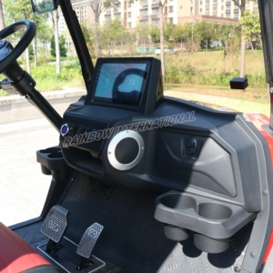 Carrito de Golf Eléctrico de 48V de Alta Calidad Marca Rainbow, Homologado para Circular por la Calle, 4 Plazas, Carrito de Golf de Acero con Motor de 5kw para Campos de Golf - Product Image 5