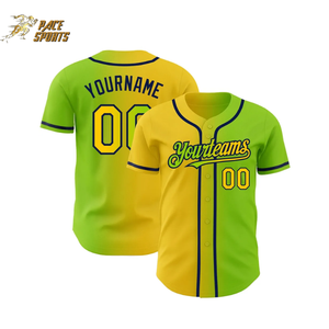 Maillot d'uniforme de baseball sportif avec impression d'équipe sublimée en polyester à la mode personnalisé hommes femmes chemises de softball pour enfants - Product Image 1