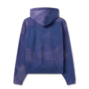 Custom Design Street Fashion Sun Faded <b>Hoodie</b> For Men <b>Soft</b> And Comfortable Loose Sun Faded Hoodies In Wholesale - Product Image 2
