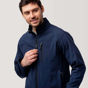 Chaqueta Softshell para Hombre, Cortavientos, Repelente al Agua e Ideal para Aventuras al Aire Libre en Cualquier Temporada, Chaqueta Softshell Transpirable - Product Image 3