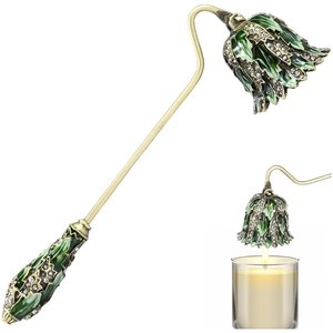 Accessoires de bougie ménagers de luxe personnalisés Éteignoir à bougie avec manche en bois Fabriqué en Inde Élégant pour la maison Hôtels Église - Product Image 6