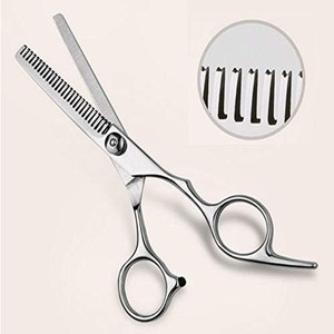 440c Ciseaux de coupe de cheveux en acier inoxydable Ciseaux de salon de beauté avec vis amovible - Product Image 4