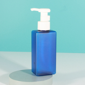 Custom Logo Blue 150ml PETG Pump bottle Lotion/Shampoo/<b>Conditioner</b> Bottle with Pump Cap for Cosmetic Packaging Pavico Vietnam - Product Image 6