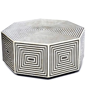 Best Quality 2023 and 24 Bone inlay Side Table Indian Furniture Premium Indian Handmade Bone Inlay <b>Stool</b> Living Room Furniture - Product Image 1