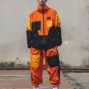 Combinaison coupe-vent de randonnée pour hommes, veste coupe-vent de montagne, survêtement pour hommes, combinaison de camping imperméable pour hommes - Product Image 6