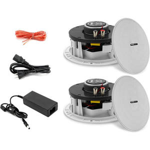 Haut-parleur Hi-Fi passif encastrable 5,25 pouces pour cinéma maison, système audio encastré au plafond, installation encastrée, OEM/ODM disponible – Fournisseur d'usine - Product Image 3