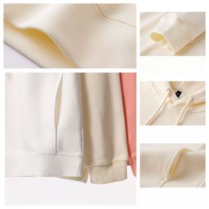 Sweat à capuche unisexe en coton à la vente chaude, 380 g/m², sweat à capuche surdimensionné, broderie de logo personnalisée, impression, sweat à capuche pour homme en grande taille - Product Image 3