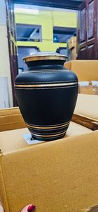 Urna de Cremación de Metal de Calidad Duradera, Urna Funeraria de Aluminio para Adultos, Urna para Cenizas Humanas, Diseño Clásico, Suministros - Product Image 6