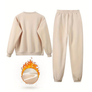 Meilleure vente femmes de haute qualité hiver pull survêtement confortable solide motif toile nouveauté Style décontracté Pakistan - Product Image 1