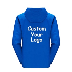 Vente en gros de coupe-vent à capuche de sport décontracté de haute qualité personnalisée Chaqueta coupe-vent d'extérieur léger pour hommes avec logo - Product Image 5