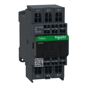 Contattore SCHNEIDER ELECTRIC LC1D123BL TeSys D 3P(3 NO) AC-3 con Bobina 12 a 24 V DC <= 440 V - Product Image 1