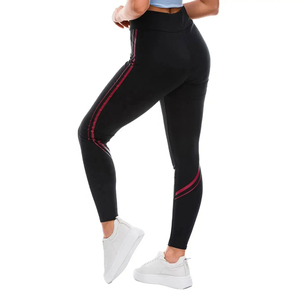 Nuevas mallas, ropa de Fitness, tiras azules, pantalones de Yoga deportivos de cintura alta para mujer, mallas transpirables para gimnasio y Fitness - Product Image 6