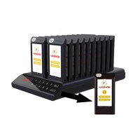 Système de radiomessagerie sans fil pour Restaurant, gestion de la file d'attente, appel des serveurs et des invités avec 20 Pagers