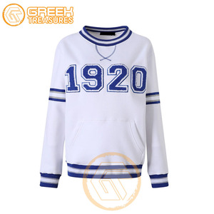 Sudadera Personalizada al por Mayor con Bordado de Zeta Phi Beta para Mujer, Sudadera de Felpa de Algodón Transpirable con Diseño Refinado - Product Image 5