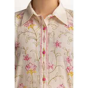 Camisa de Lino Bordada WM-CS-SS24-030, 100% Lino - Product Image 3