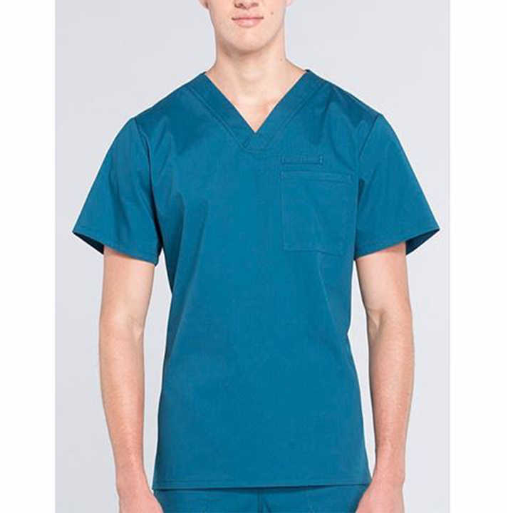 Medical Uniform Nursing Scrubs Uniform Sets Medical Scrubs Wholesale Men Hospital Uniform Shirts & Pants  Doctors V-neck Male