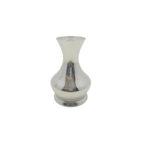 Florero de aluminio y Metal de nuevo estilo, maceta de Color plateado para decoración de sala de estar y Mesa, hecho a mano a granel - Product Image 5