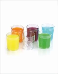Juego de 6 Vasos de Plástico Transparente ANAX para Restaurante, Irrompibles, de Calidad Premium, Plástico Virgen - Product Image 4