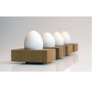 ชั้นวางไข่ไม้ที่ทันสมัยสำหรับห้องครัวร่วมสมัยให้การจัดเก็บไข่ที่ใช้งานได้จริงด้วยการตกแต่งตามธรรมชาติที่หรูหรา - Product Image 5