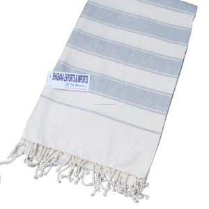 Cotton Woven Fouta Bedsheets Home Textiles Throw Bedspread Handmade Bedding Kingsize Bedsheets From India - Product Image 4