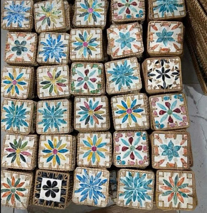 Handcrafted Mother of Pearl Inlaid <b>Coaster</b> for Home Decor and Souvenir - Product Image 4