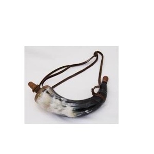 Corne de buffle d'eau en poudre, artisanat, corne naturelle, corne véritable pour ceinture en cuir avec couvercle en bois - Product Image 5