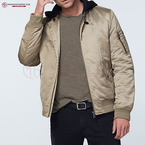 Nouveau blouson bombardier au design tendance pour hommes blouson aviateur de qualité supérieure pour hommes blouson aviateur au meilleur prix pour homme - Product Image 4