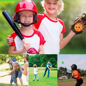 26 Holes Soft Plastic Sufficient Elasticity Outdoor or Indoor 72mm Training Balls <b>Baseball</b> Balls - Product Image 3