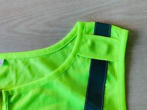 Chaleco DE SEGURIDAD reflectante Ropa DE TRABAJO unisex para construcción y carreteras Ligero y cómodo Unisex Precio al por mayor utilizable - Product Image 4