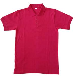 Printemps et été nouveaux hommes tricot à manches courtes couleur unie Simple tendance hommes élégant Vintage coton confort grande taille Polo T-Shirt - Product Image 5