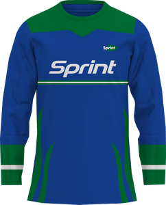 High Quality Sublimated Ice Hockey Shirt OEM Custom Teamwear <b>Mesh</b> <b>Long</b> <b>Sleeve</b> Jersey - Product Image 2