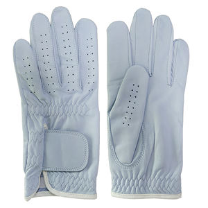 ถุงมือกอล์ฟบุรุษหนัง Cabretta พรีเมี่ยมด้ามจับที่มั่นคงมีสี่สีให้เลือกจากสีขาว/สีฟ้า/สีเบจ/สีแดง - Product Image 1
