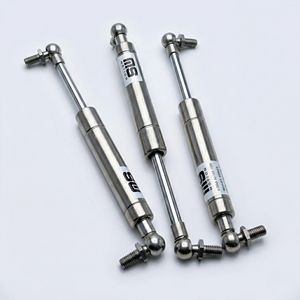MotionStruts Cylindre à ressort à gaz robuste de 31 pouces en acier inoxydable AISI316L de qualité marine, amortisseur de 350 mm, course de 14 pouces, fabriqué en Turquie - Product Image 1