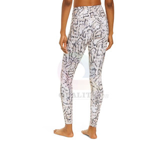 Leggings de cintura alta personalizados para mujer, talla XL, el mejor ajuste, LICRA sin costuras para deportes de yoga, informal, estampado de logotipo de alta calidad, producto en oferta - Product Image 3