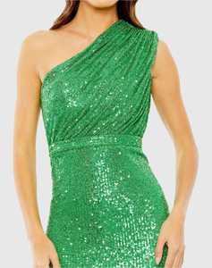 เดรสงานพรอมประดับด้วยลูกปัดที่สง่างามชุดเดรสปักเลื่อมติดมือป้องกันไฟฟ้าสถิตย์ระบายอากาศไซส์ใหญ่ยาวเต็มกระโปรงสำหรับตอนเย็นแบบทางการ - Product Image 2