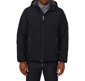 แจ็คเก็ตกันลมกันน้ำกันลมสำหรับผู้ชายเสื้อกันลมผ้าฟลีซเนื้อนุ่มสำหรับเล่นกีฬาฤดูหนาวโลโก้ตามสั่ง - Product Image 4