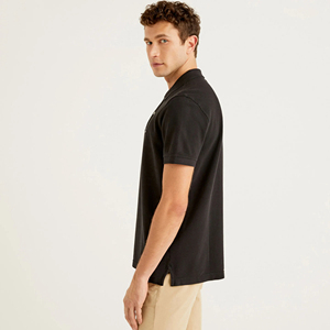 T-shirt personnalisé pour hommes Polo d'été T-shirts de golf unis de bonne qualité avec logo Polo pour hommes - Product Image 4