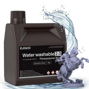 Water-Washable Resin V2.0 <b>3D</b> <b>Printer</b> Plastic Filament for Water-Based Cleaning - Product Image 2