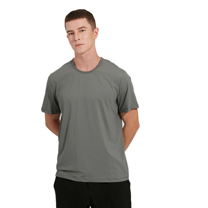 Direct usine fait contraste garniture hommes O cou t-shirts coton personnalisé Sublimation nouvelle haute qualité hommes O cou t-shirts - Product Image 1