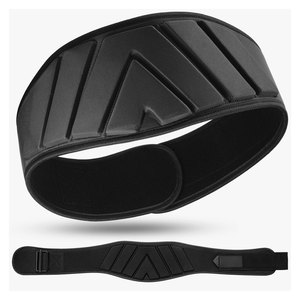 Ceinture d'haltérophilie en néoprène avec logo personnalisé Ceinture d'haltérophilie pour hommes Ceinture d'haltérophilie réglable en néoprène - Product Image 1