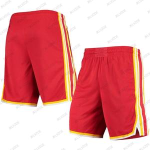 2024 nueva llegada de gran tamaño 100% algodón negro malla baloncesto pantalones cortos Hip Hop niños/adultos cintura elástica Fitness deportes al aire libre Pantalones - Product Image 2